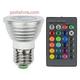 Spotlight LED 16colores seleccionables con control remoto