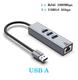  Adaptador USB a RJ45 + 3 Puertos USB 3.0 ( Gigabit Ethernet