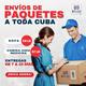 Envíos de paquetes a toda Cuba.