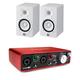  Monitores de sonido Yamaha hs7 + Tarjeta Focusrite 2i2 